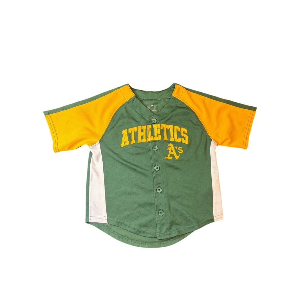Las Vegas Oakland Athletic's A's BLANK Toddler Jersey Size 3T MLB